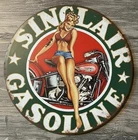 Sinclair Gasoline 12" Diameter Vintage Novelty Metal Sign Made In USA New!