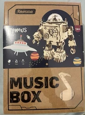 *NEW* ROKR Steampunk Music Box AM601 Orpheus Robot | RoboTime