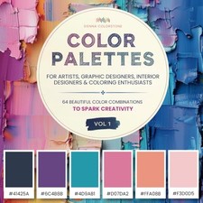 Color Palettes For Artists, Graphic Designers, Interior Designers & Coloring