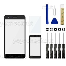 Pantalla de lente de vidrio de repuesto para LG K8 208 Aristo 2 X210MA Rebel 3 SP200 L158VL