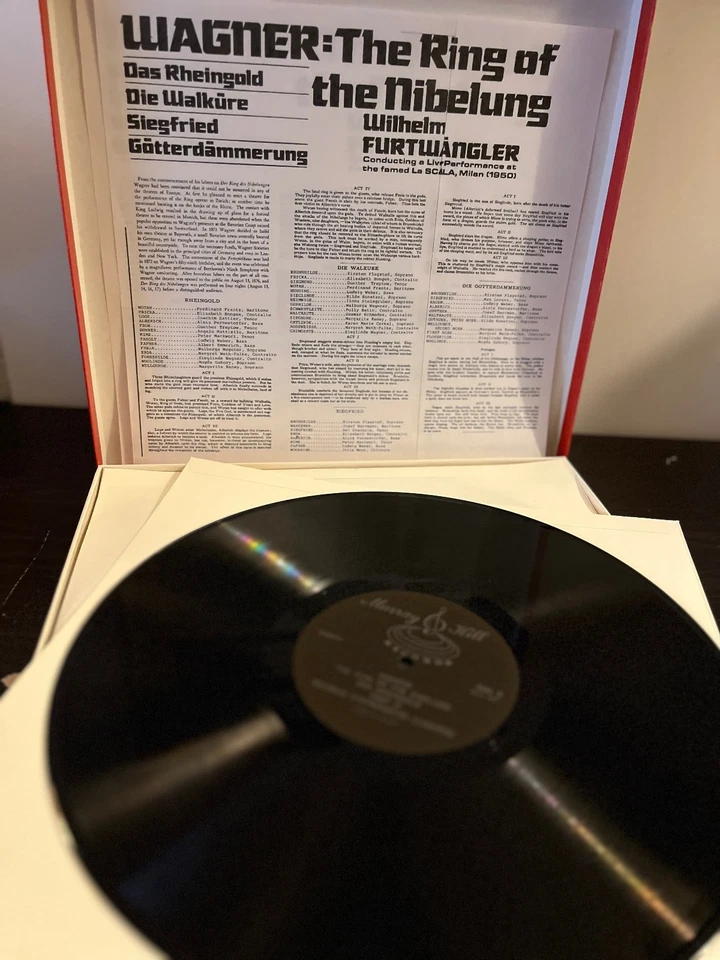 WAGNER The Ring Of The Nibelung Box Set (1977) - 12" Vinyl Record 11xLP - EX - Image 4 of 4