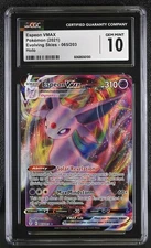 Espeon Vmax Holo Evolving Skies 065/203 CGC 10