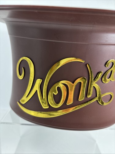 Wonka Movie Popcorn Bucket Cinemark Promo Willy Wonka Chocolate Factory - Picture 2 of 10