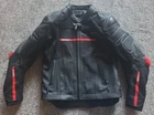 Sedici Corsa Perforated Leather Jacket  Large  CE Armor Excellent Condition
