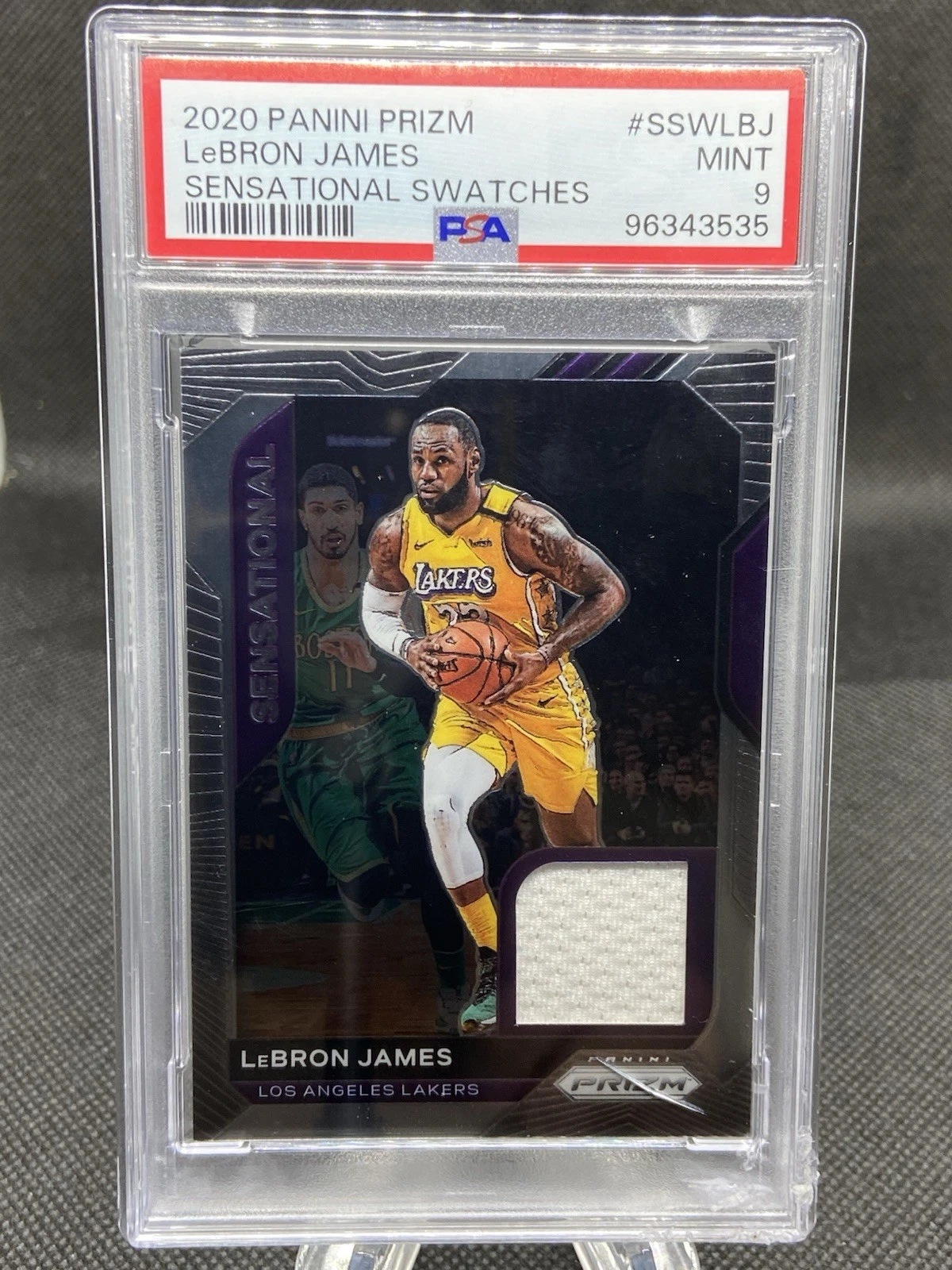 Lebron James trading card