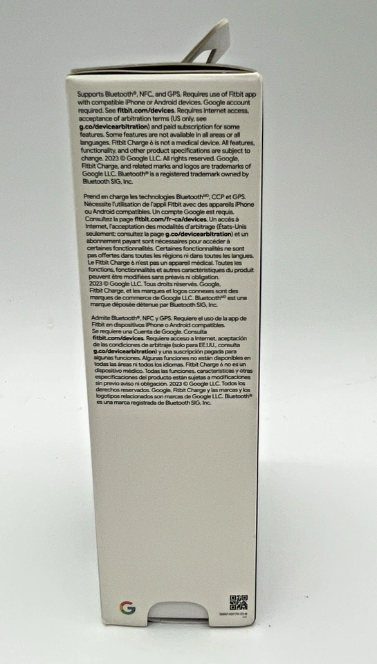 Fitbit Charge 6 Activity & Fitness Tracker Google Apps Heart Rate Tracker NIB - Image 4 of 4