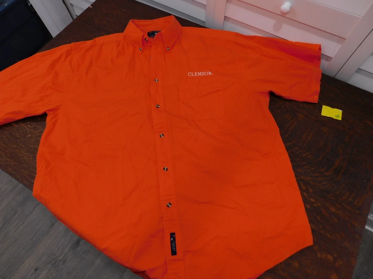 Las mejores ofertas en Camisas regular Port Authority Naranja Para