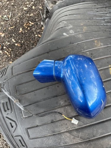 2007 Honda Fit Mirror Left Blue