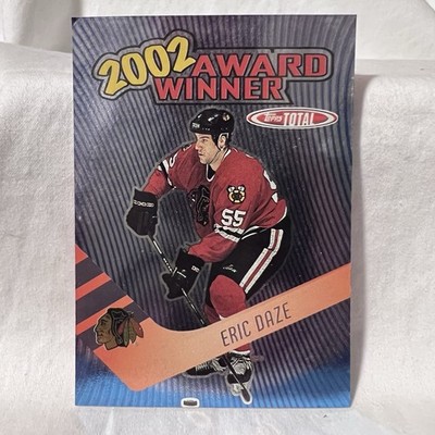 2002-03 Topps Total Award Winners Eric Daze #AW7 Chicago Blackhawks