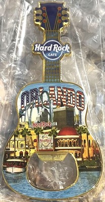 Hard Rock Cafe 2021 Guitar MAGNET Bottle Opener V20 --- You Pick
