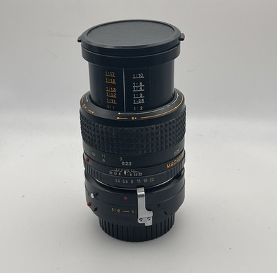 Minolta MD MACRO ROKKOR 50mm f3.5 - 1:1 Extender!
