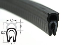Dichtungsprofil Kantenschutz Profil Dichtprof...