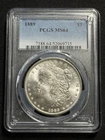 1889 Morgan Dollar PCGS MS64 Silver $1 Coin - Clean Coin - Flash One Day Sale!!