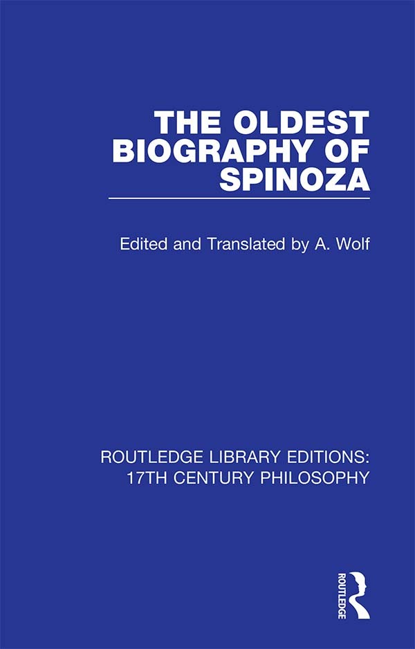 Oldest Biography of Spinoza - Image 5