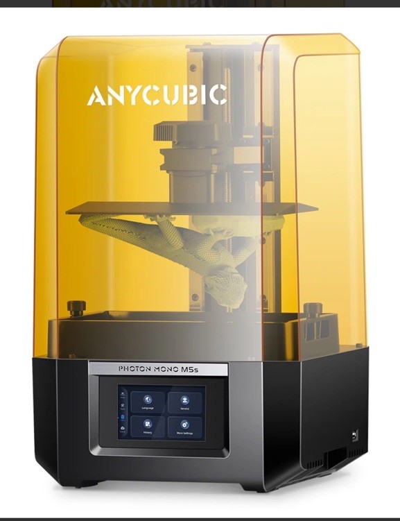 Factory Sealed ANYCUBIC Photon Mono M5s 14K LCD Resin 3D Printer 218x123x200