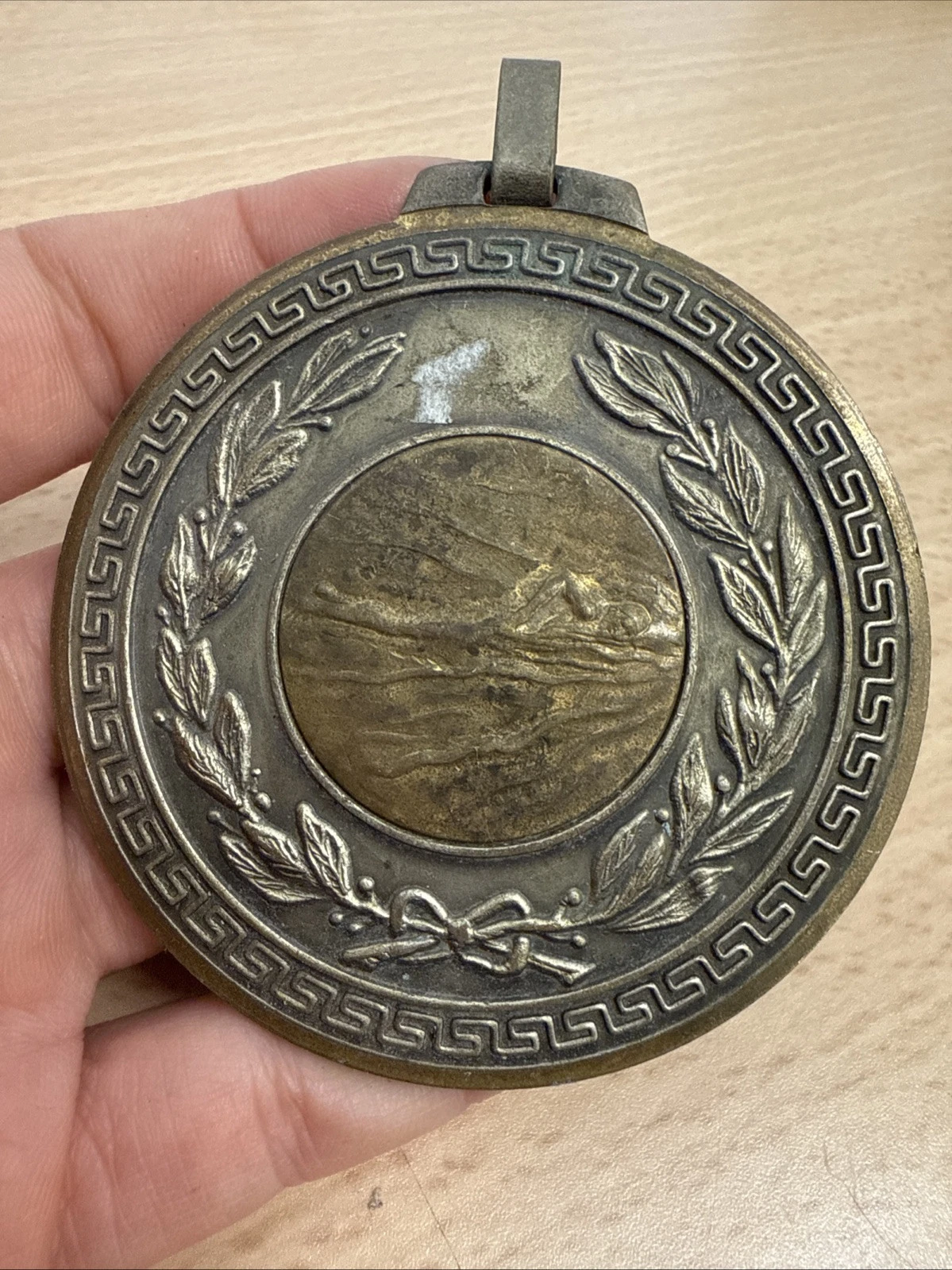 Médaille Nage Natation Marmorata Club 1979