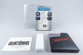 Nintendo NES *Silent Service* OVP CIB PAL B IV-EEC/FRA +
