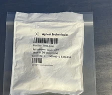 Agilent Technologies 5062-8517 Precision HPLC Frit Adapter 3 mm 4/Pk Genuine OEM