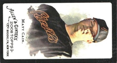 A1335- 2008 Topps Allen And Ginter Mini Schwarz G2 -du Pick- 15 + Free US Schiff
