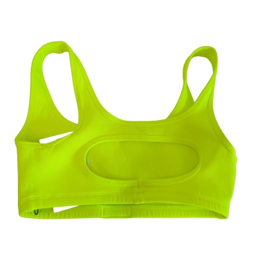 P.E .NATION Clubhouse Safety Yellow Training Sports Bra Size XS NEW RRP 75 - Picture 15 of 23