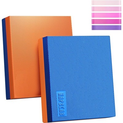 Balance Pad 2er-Sets, 40x33cm rutschfest Balance-Kissen,6cm Dickes Gleichgewi...