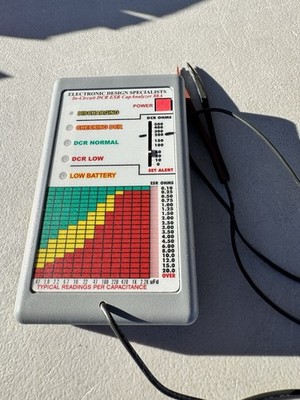 Electronic Design Specialists Cap Analyzer EDS-88A CapAnalyzer Circuit DCR ESR