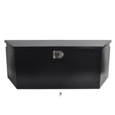 49"X15"X18.5" Underbody Truck Bed Tongue Tool Box Steel Trailer RV Tool Storage