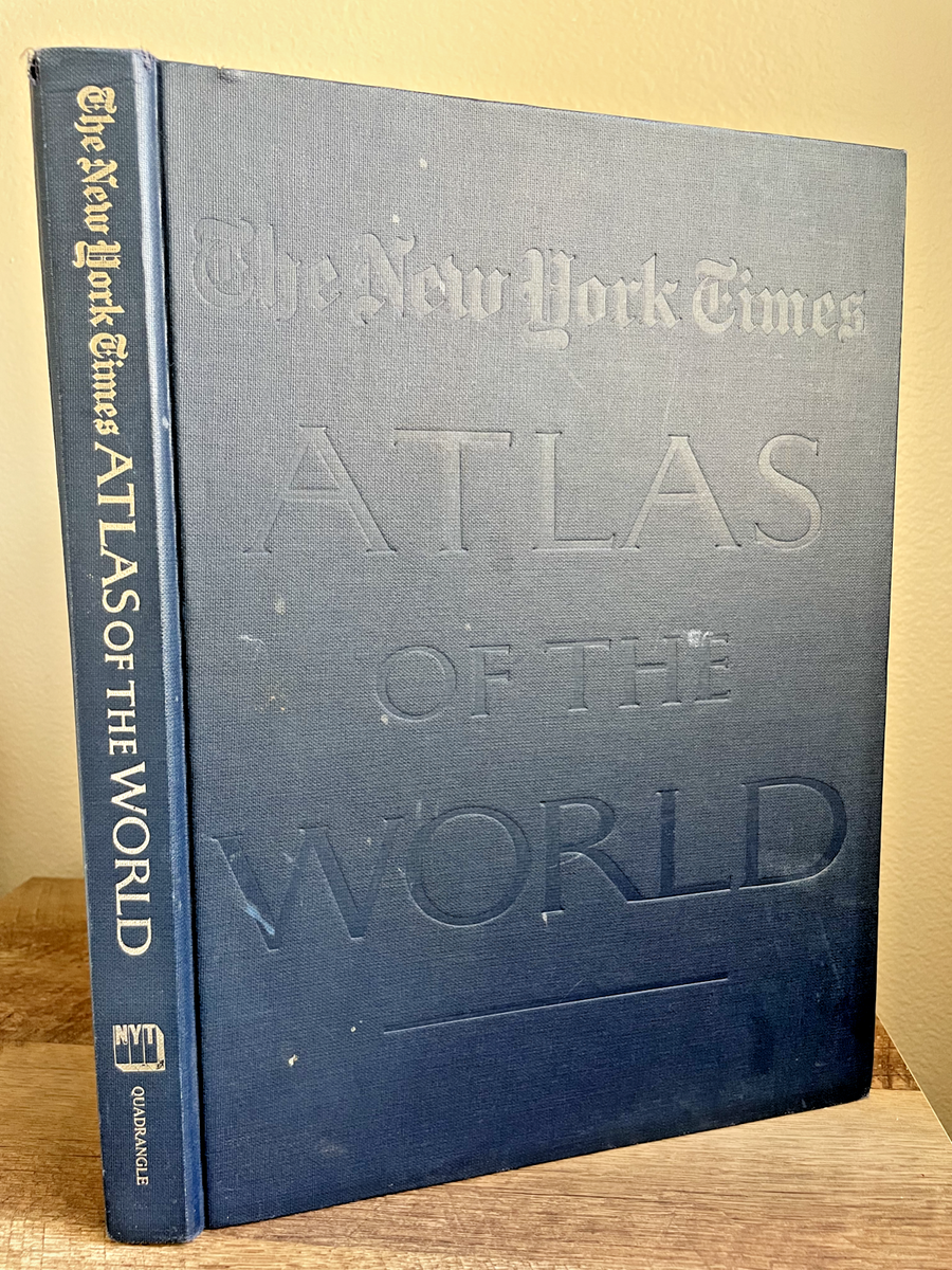 The New York Times Atlas of the World (1972, Quadrangle, Great