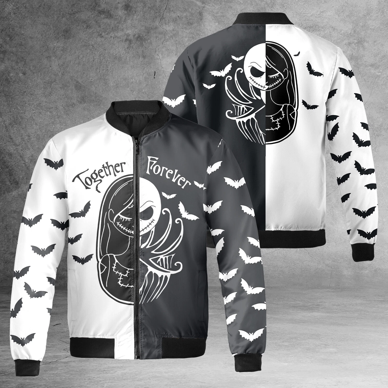 Forever Together Jack Skellington And Sally Nightmare Before Christmas Jacket