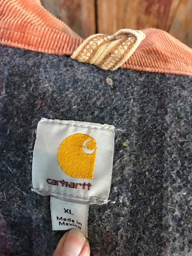 Carharrt Jacket Coat C001 Blanket Lined sz XL very distressed......w1 - Picture 10 of 10