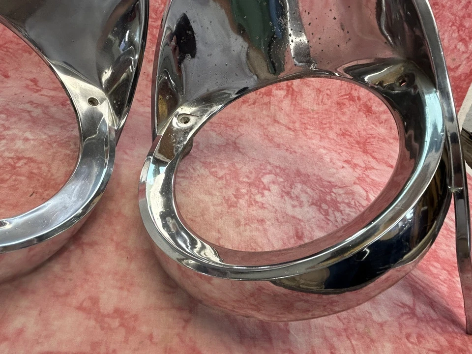 RARO 1957 Packard Clipper R/L biseles de faros cromados, Hot Rat Rod Lowrider Foto 3 de 4