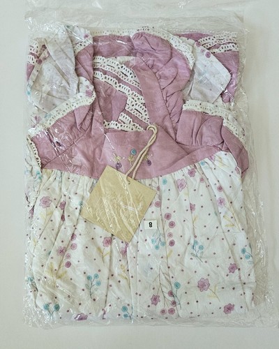 Well Dressed Wolf NWT 8 VINTAGE Flutter Floral Dress LA1-A20 - Picture 4 of 4