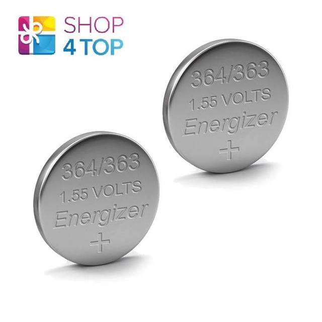 2 ENERGIZER 364 363 SR621SW BATTERIES SILVER 1.55V WATCH BATTERY EXP