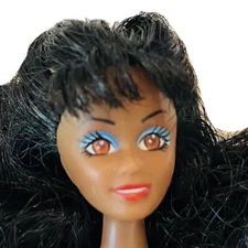 Vintage Starr Toya 6.5” Doll Black African American Rare 1996-7 Nude to Dress 96