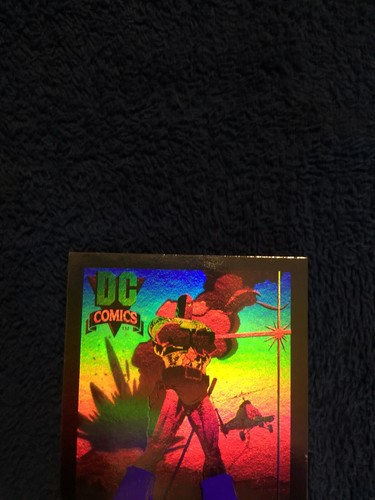 DC Comics Trading Card 1991 - Deathstroke the Terminator - Hologram Card DCH3 - Picture 2 of 4