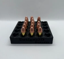 Designz3D Rugged 9mm Reloading Block Stand (25rd or 50rd)