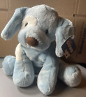 Baby Gund Spunky Blue Puppy 8" Tall 058377 - New With Tags