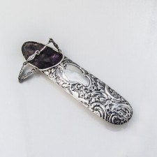 Spectacle Case Repousse Design Sterling Silver William Harrison Walter 1907