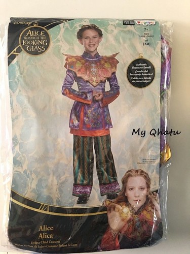 Disney Alice through the Looking Glass Deluxe Child Costume Halloween Small 4-6 - Picture 3 of 5
