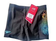 Speedo Swimming Jammers Allover Panel Black. AGE 6 Years / Speedo 24 NEW. Boys 