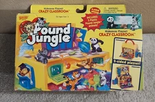 Vintage Pound Puppies Hideaway Playset POUND JUNGLE CRAZY CLASSROOM New/Open Box