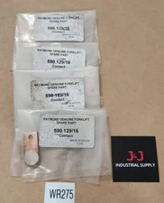 *NEW* [4] Genuine Raymond 590.129/16 Single Contact Forklift Parts + Warranty! 