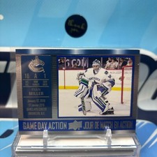 2016-17 UD Tim Hortons #GDA-13, RYAN MILLER SP 🔥🔥🔥Game Day Action Insert