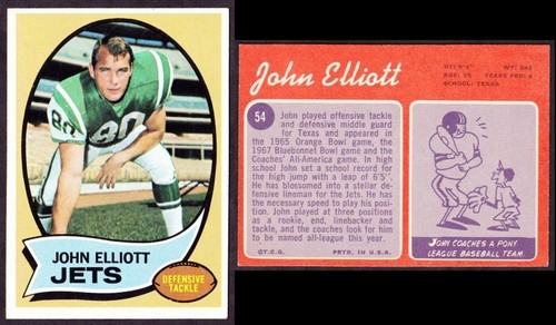 1970 NFL Topps single cards - Picture 49 of 216