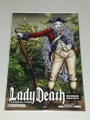 LADY DEATH APOCALYPSE #6 AUXILIARY VARIANT NM 9.4 OR BETTER JUNE 2015 BOUNDLESS