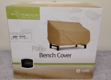 Classic Accessories Terrazzo Collection Patio Bench Cover, Medium (58272). (03)