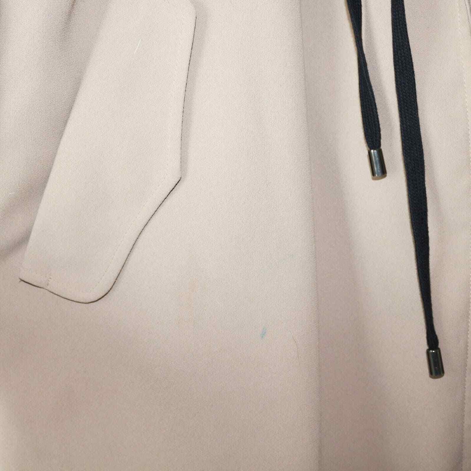 Zara Basic Outerwear Crepe Utility Drawstring Tre… - image 4