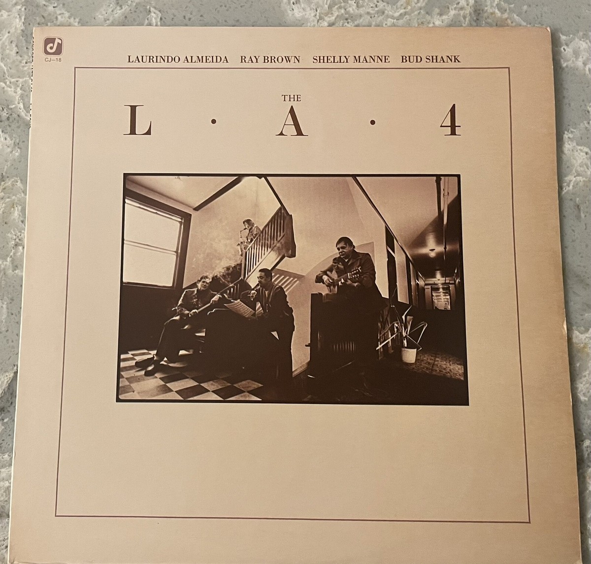 ジャズLPレコード4枚 L..A. Four “Self Titled” ~ Concord Jazz CJ-18 LP 1976 | eBay