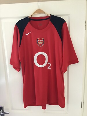 Arsenal Nike T90 Training Football Shirt XL Jersey 2002-04