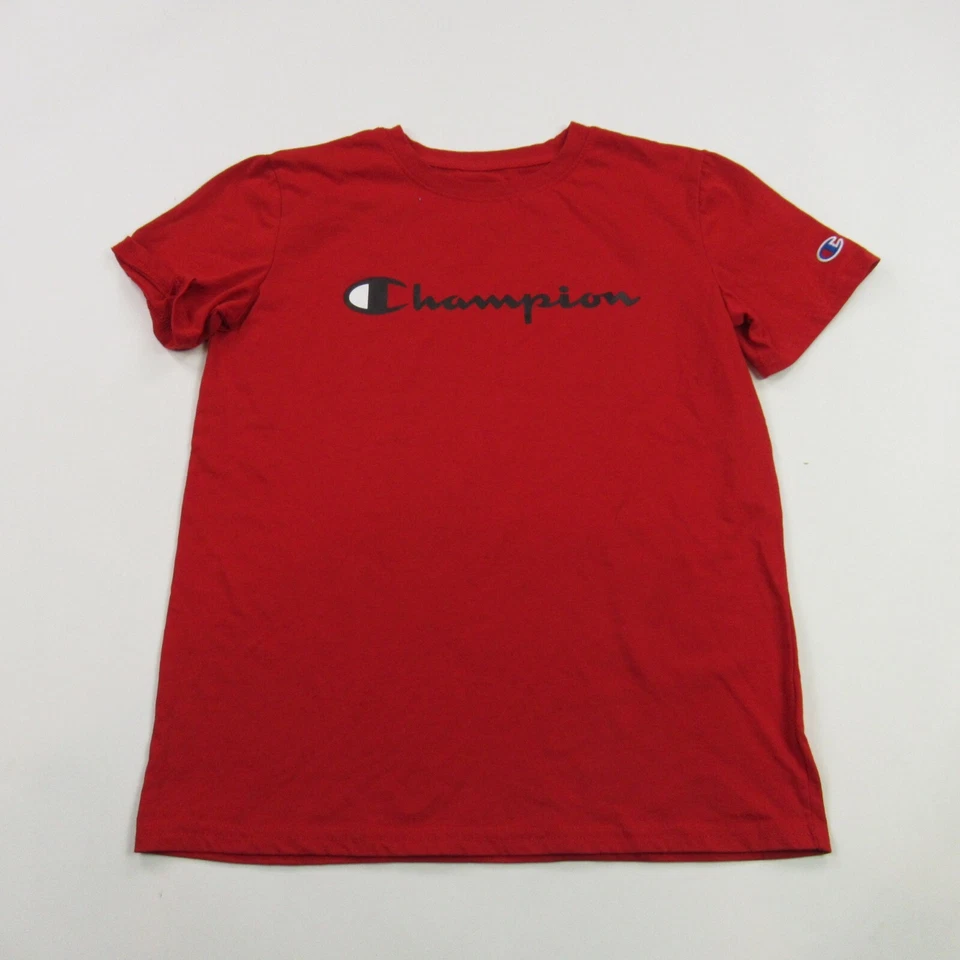 Champion Shirt Boys XL Short Sleeve Crew Neck Lightweight Outdoors - Image 2 of 4